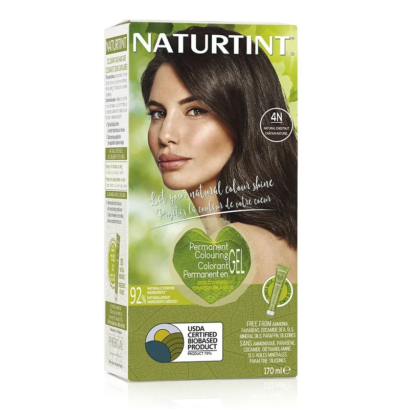 Colorant Permanent Gel Châtain Naturel