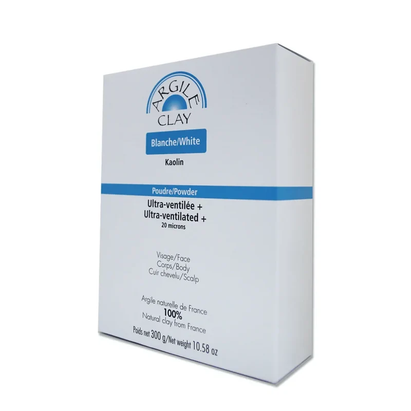 Argile Blanche Kaolin Ultra-Ventilée Poudre