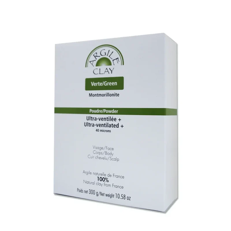 Argile Verte Montmorillonite Ultra-Ventilée + Poudre