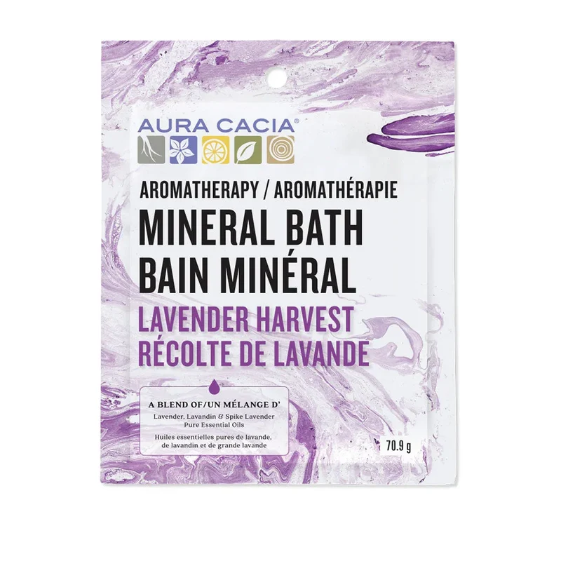 Bain Minéral Récolte de Lavande