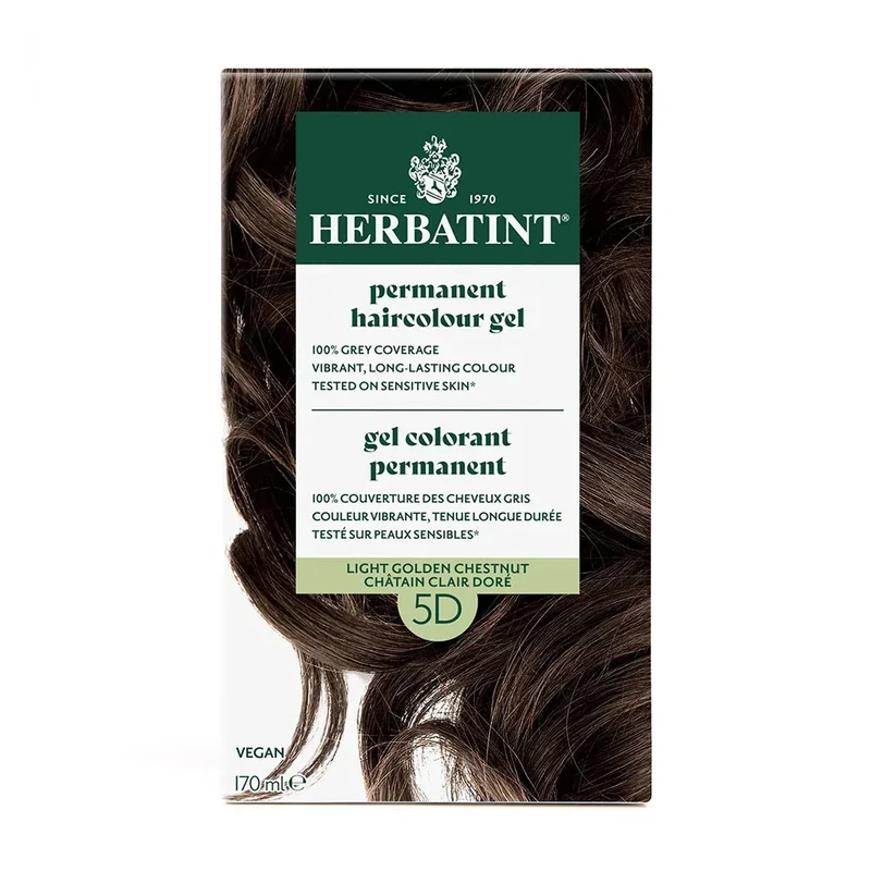 Colorant Permanent à Cheveux - Châtain Clair Doré 5D
