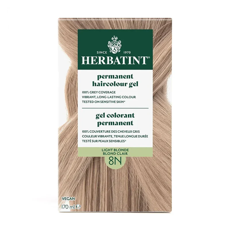 Colorant Permanent à Cheveux - Blond Clair 8N