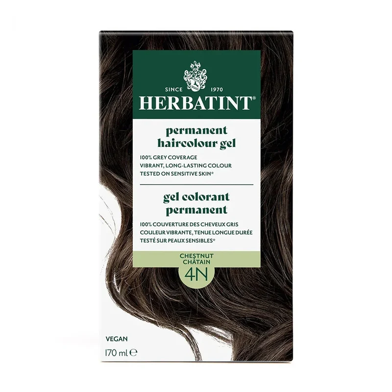Colorant Permanent à Cheveux - Châtain 4N