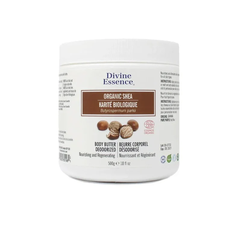 Beurre de Karité Biologique Désodorisé