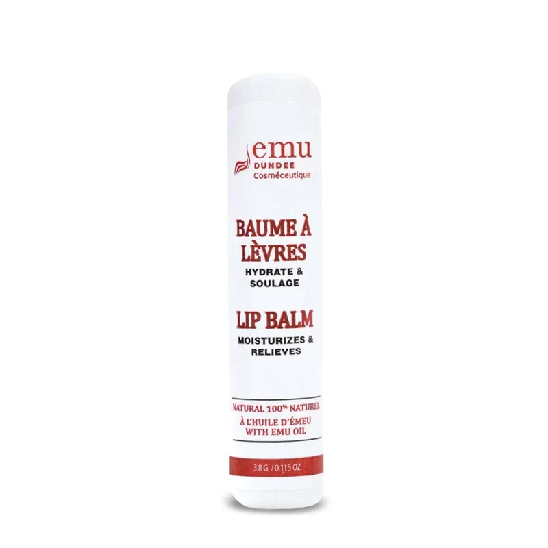 Baume à Lèvres à l'Huile d'Émeu