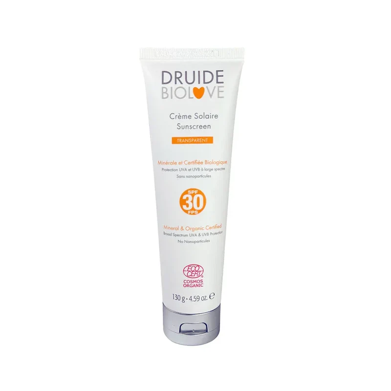 Crème Solaire Minérale Biologique FPS 30