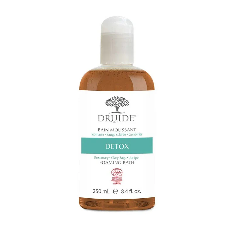 Bain Moussant Detox Romarin Sauge Sclarée Genévrier
