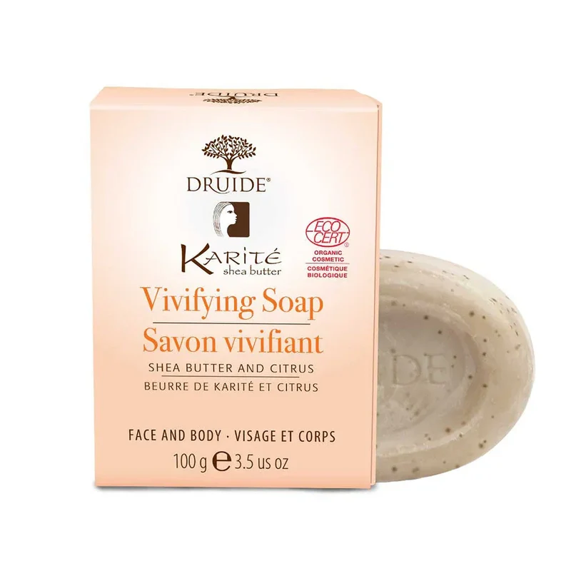 Savon Vivifiant Beurre de Karité et Agrumes