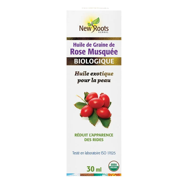 Huile de Rose Musquée Biologique New Roots