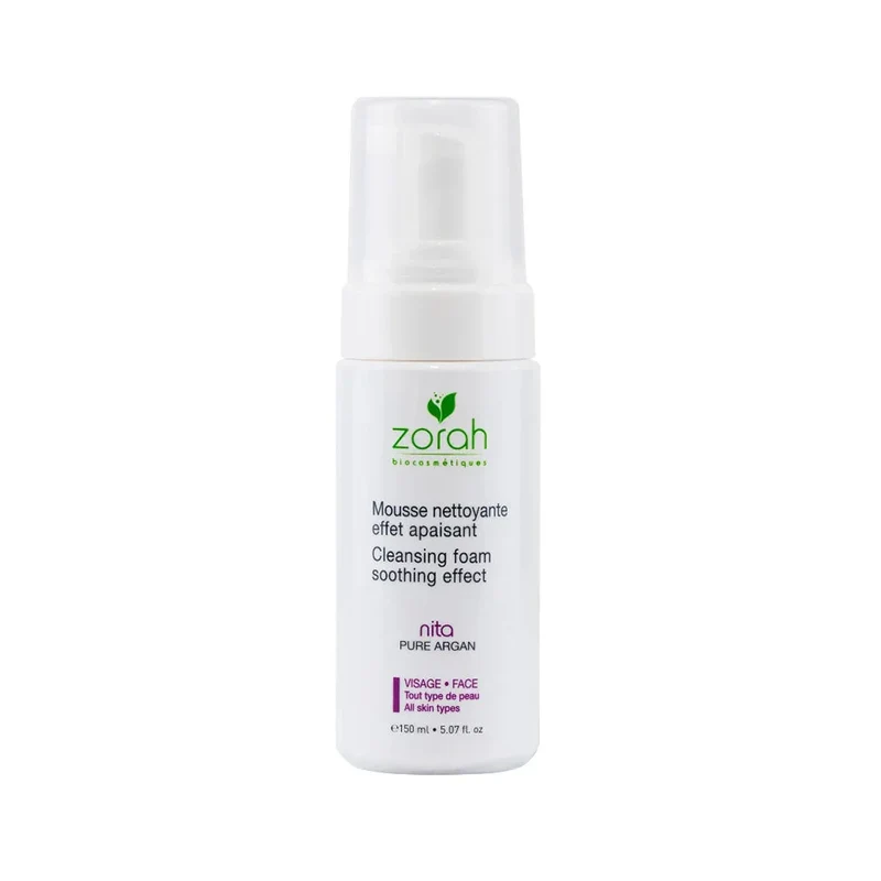 Mousse Nettoyante Visage Effet Apaisant Nita