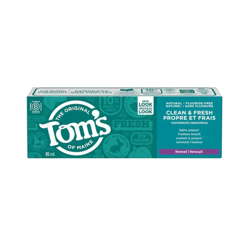 Dentifrice Naturel Propre et Frais Fenouil