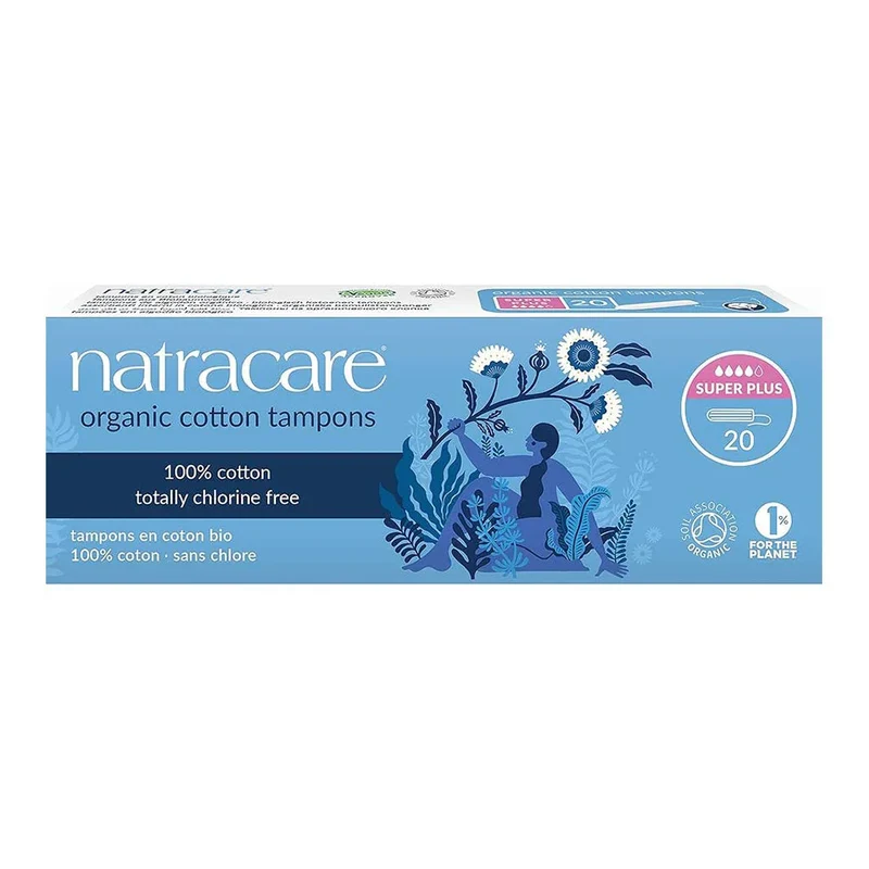 Tampons 100% Bio Sans Applicateur