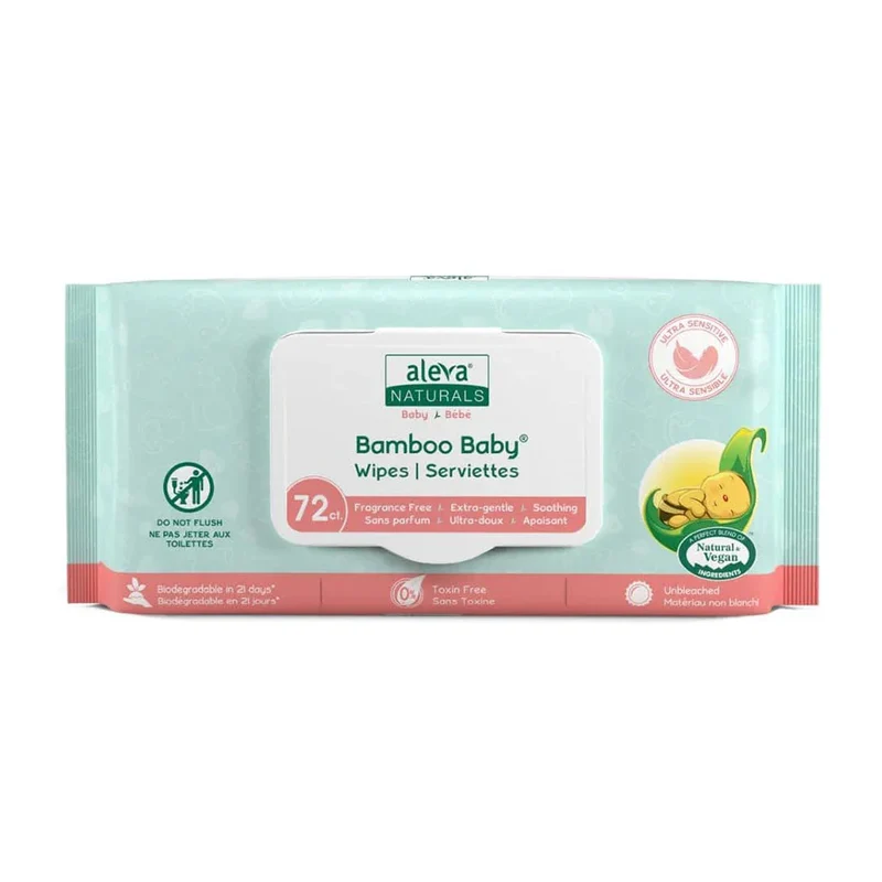 Serviettes Ultra Sensibles Bamboo Baby