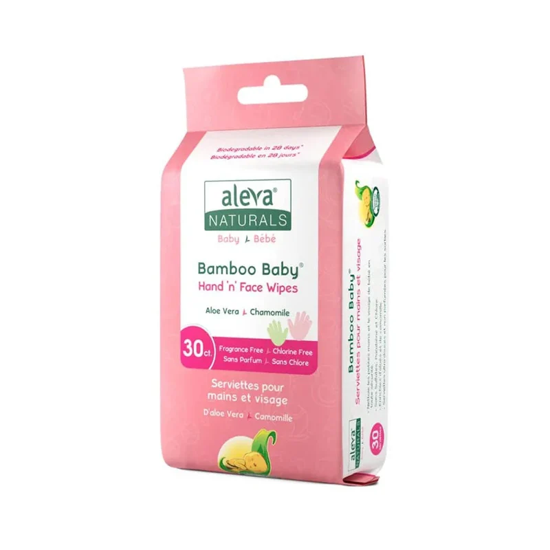 Serviettes pour Mains et Visage Bamboo Baby