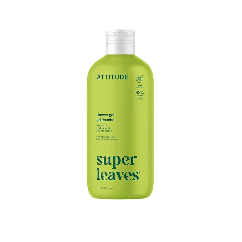 Gel Douche Super Leaves Poire et Ambre