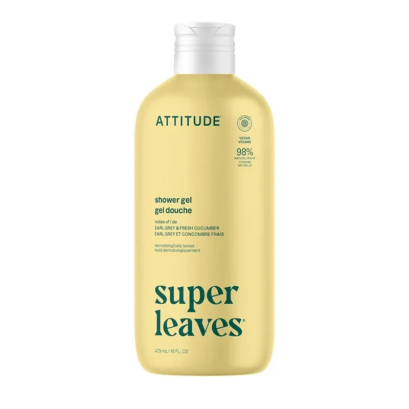 Gel Douche Super Leaves Earl Grey et Concombre Frais