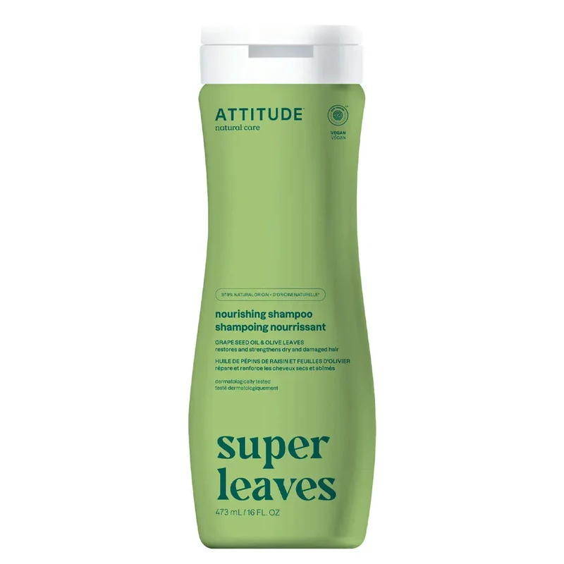 Shampoing Super Leaves Nourrissant Raisin et Olivier