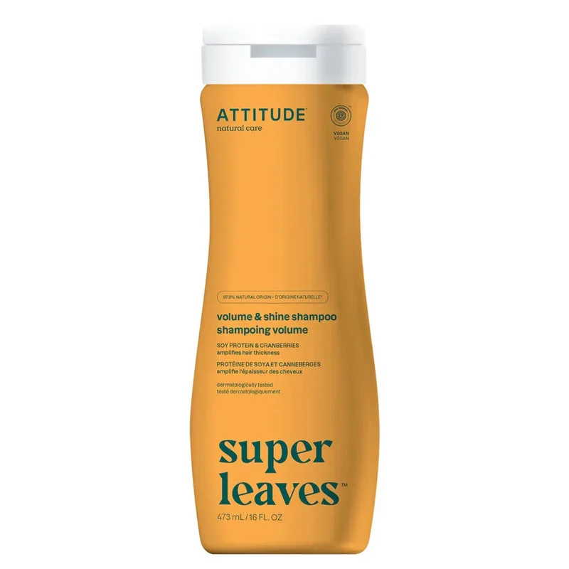 Shampoing Super Leaves Volume Protéine de Soya et Canneberges