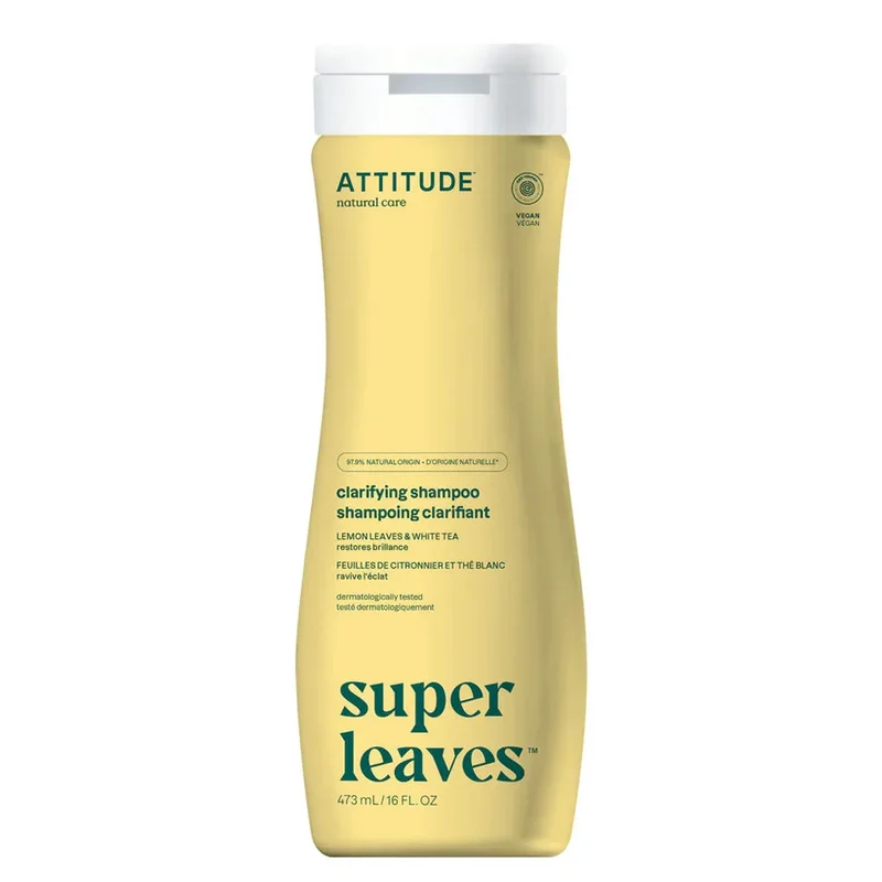 Shampoing Super Leaves Clarifiant Feuilles de Citronnier et Thé Blanc