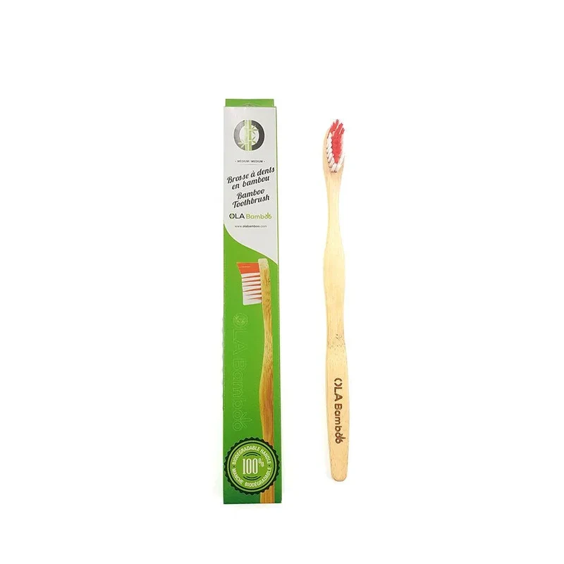 Brosse à Dents en Bambou Médium