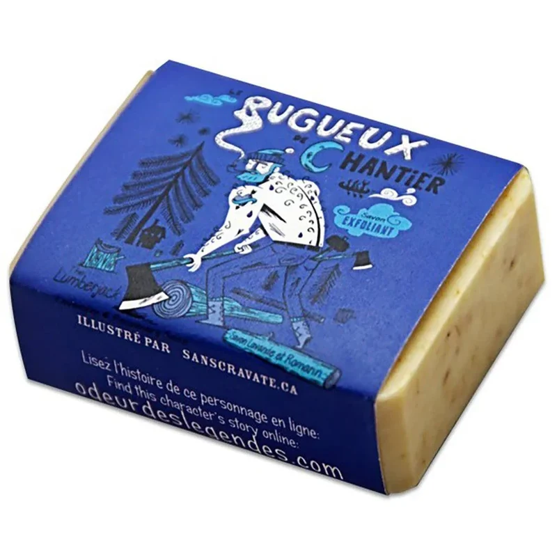 Savon Exfoliant Le Rugueux de Chantier - Lavande & Romarin