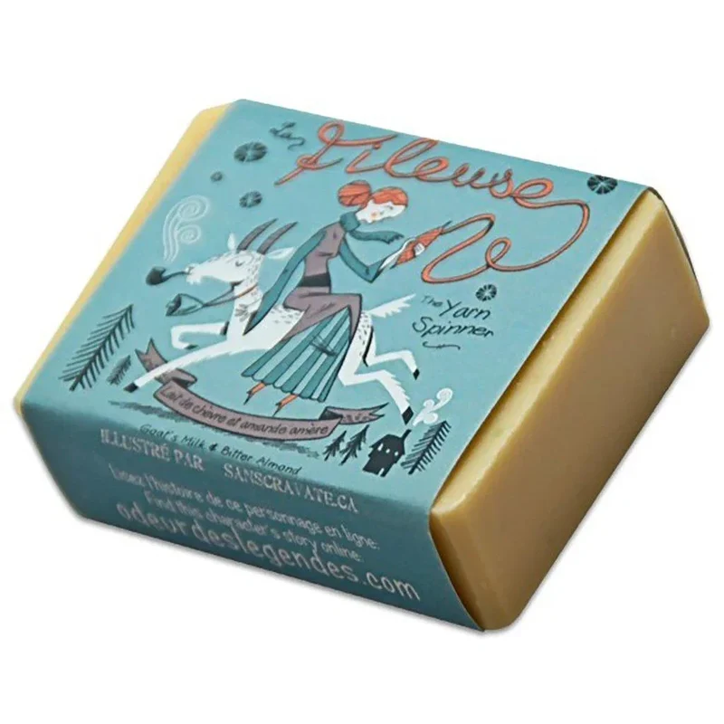 Savon La Fileuse - Lait de Chèvre & Amande Amère