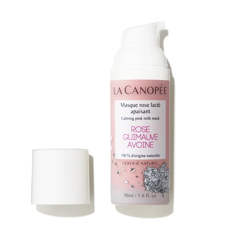 Masque rose lacté apaisant