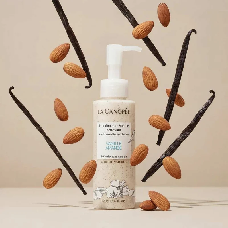 Lait douceur vanille nettoyant
