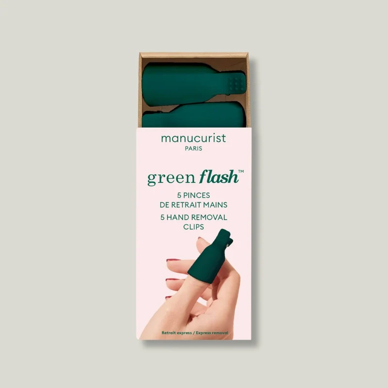 Pinces de retrait vernis Green Flash