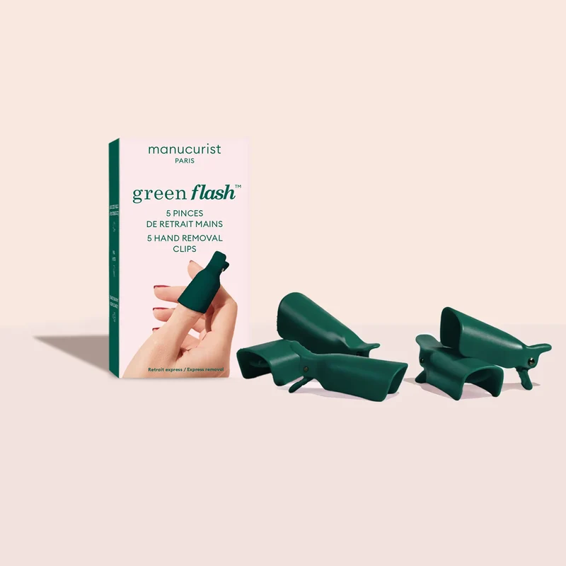 Pinces de retrait vernis Green Flash