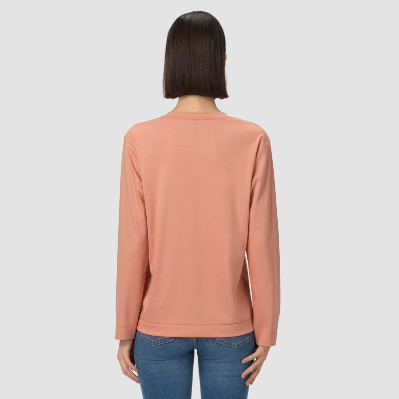 Sophie Long Sleeve Tee - Earth Blush