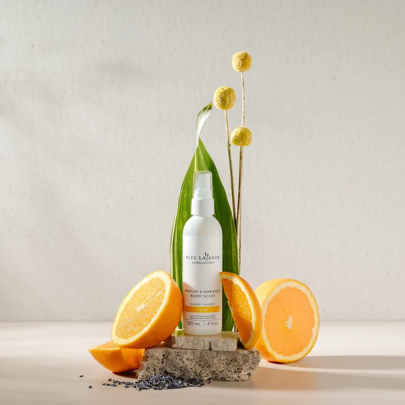 Parfum d'ambiance lavande-orange