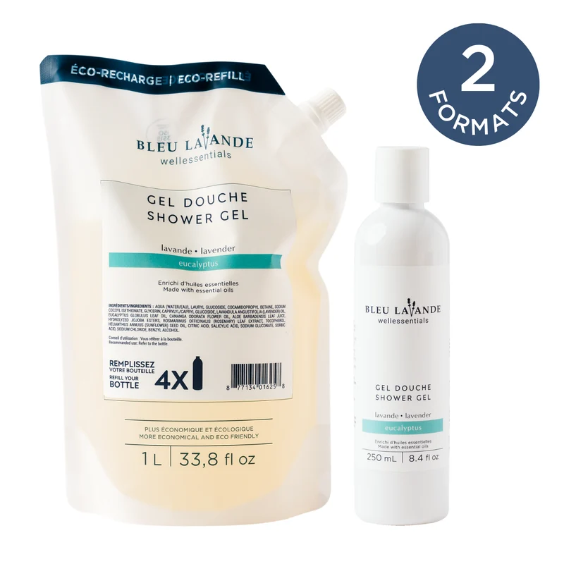 Gel douche lavande-eucalyptus