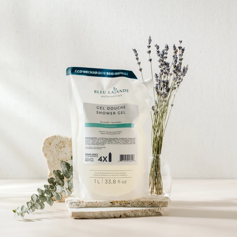 Gel douche lavande-eucalyptus