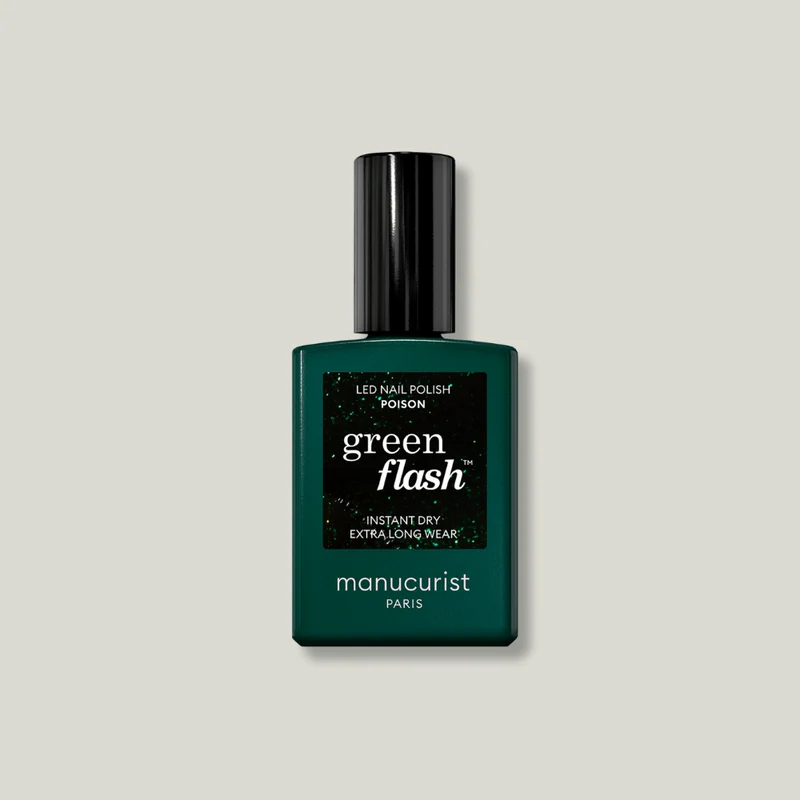 Vernis semi-permanents Green Flash LED - Poison
