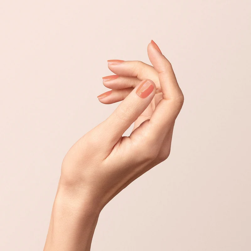 Vernis semi-permanents Green Flash LED - Peach