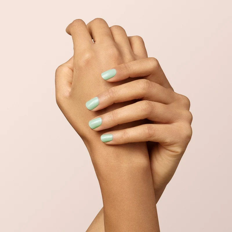 Vernis semi-permanents Green Flash LED - Mint