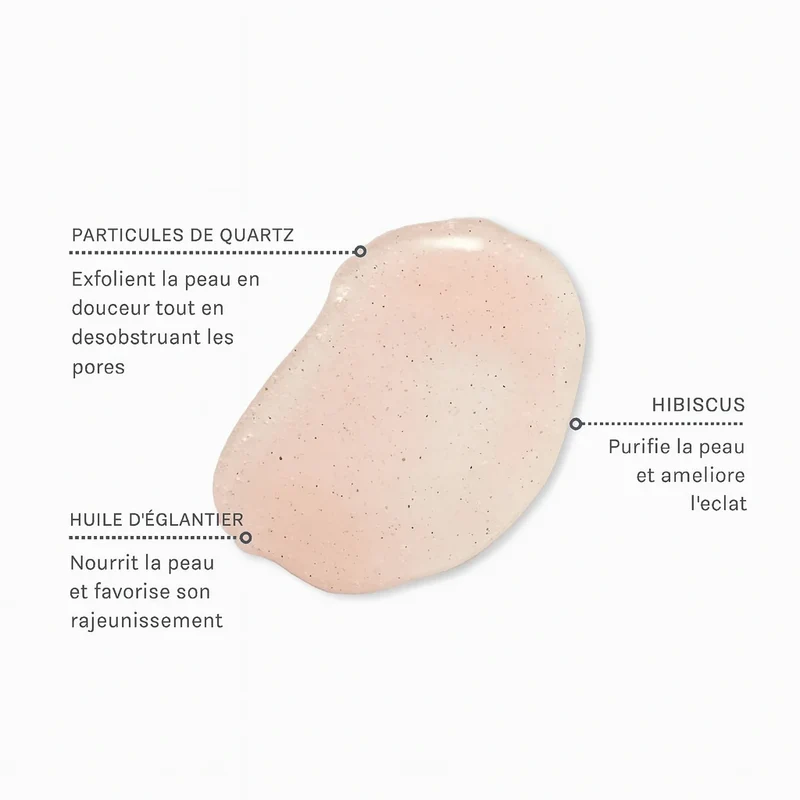 Gommage visage Rose Quartz