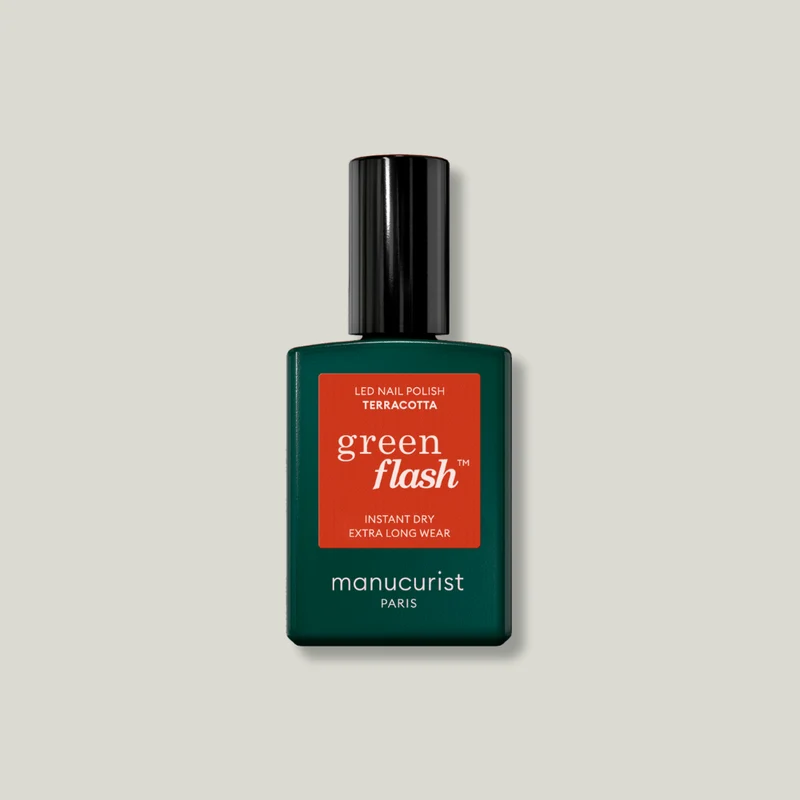 Vernis semi-permanents Green Flash LED - Terracotta