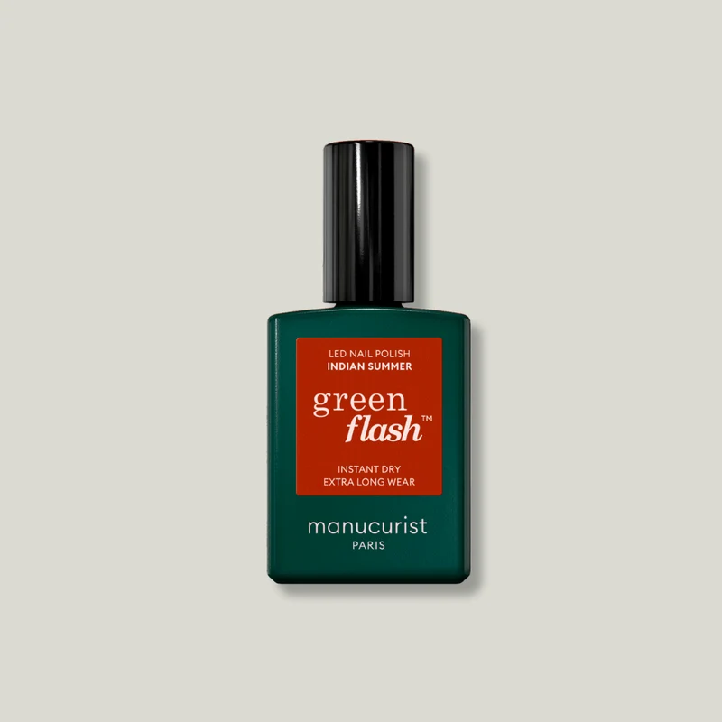 Vernis semi-permanents Green Flash LED - Indian Summer