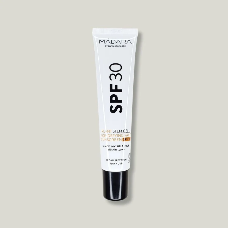 Crème solaire visage anti-âge SPF30