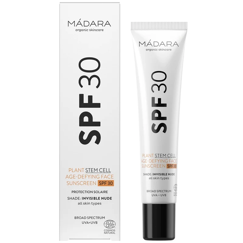 Crème solaire visage anti-âge SPF30