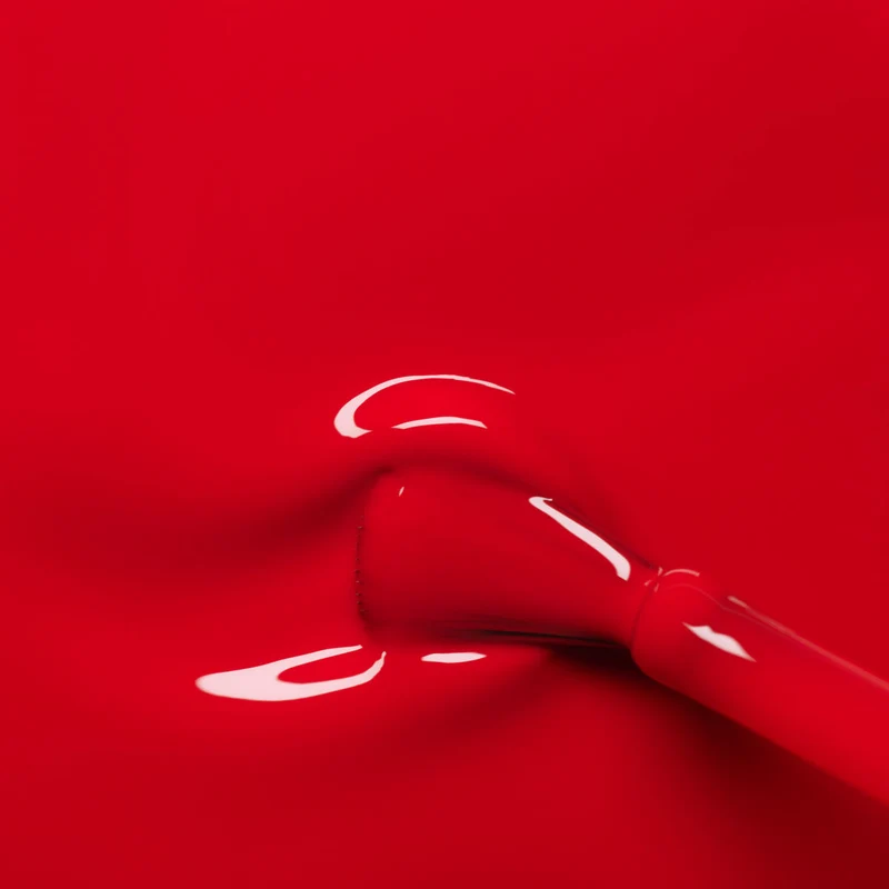 Vernis semi-permanents Green Flash LED - Poppy Red