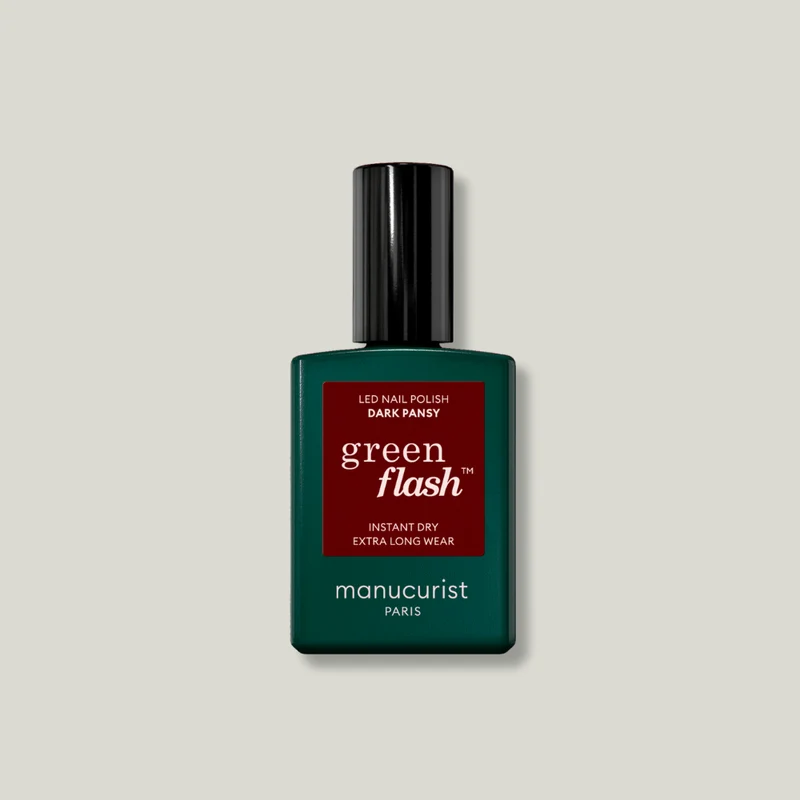 Vernis semi-permanents Green Flash LED - Dark Pansy