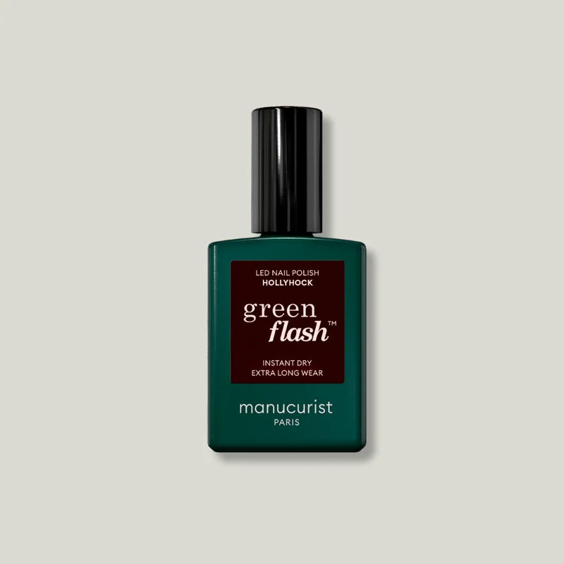 Vernis semi-permanents Green Flash LED - Hollyhock