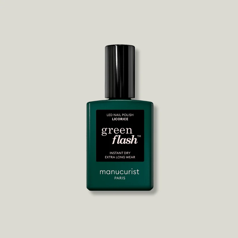 Vernis semi-permanents Green Flash LED - Licorice