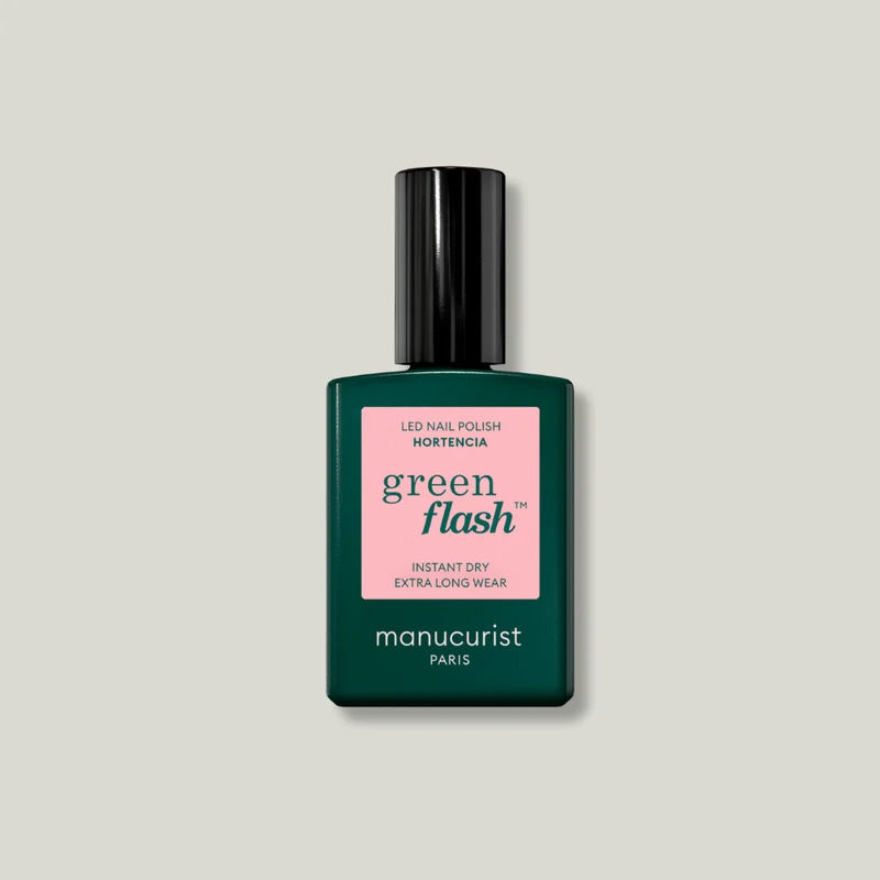 Vernis semi-permanents Green Flash LED - Hortencia