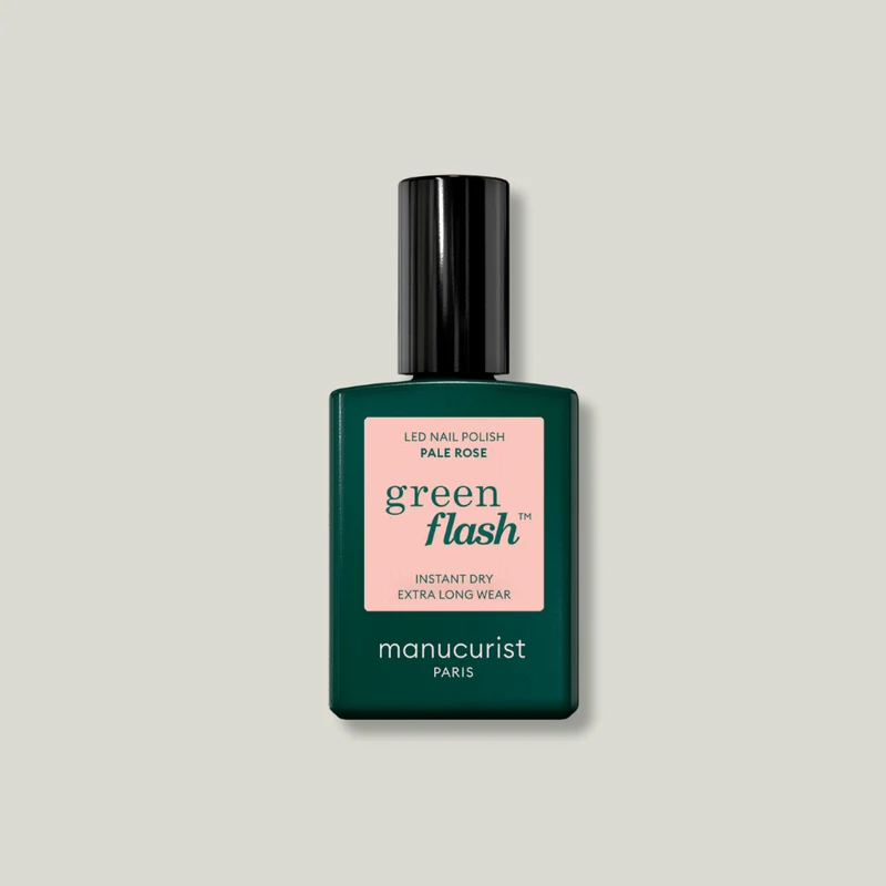 Vernis semi-permanents Green Flash LED - Pale Rose