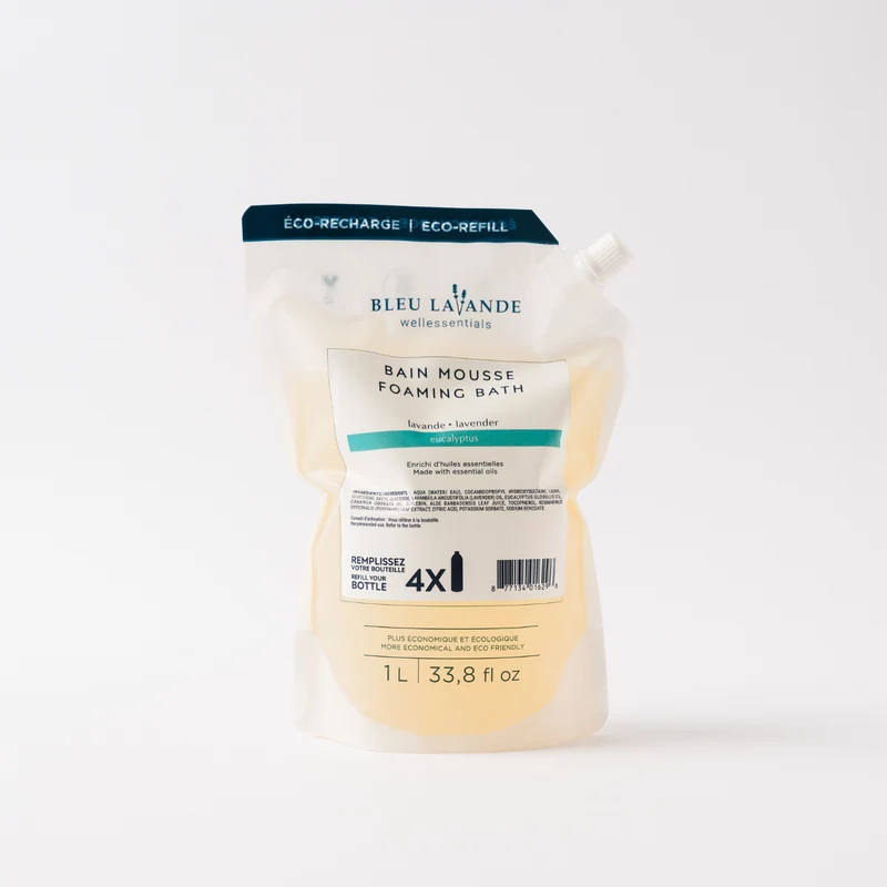 Bain mousse lavande-eucalyptus