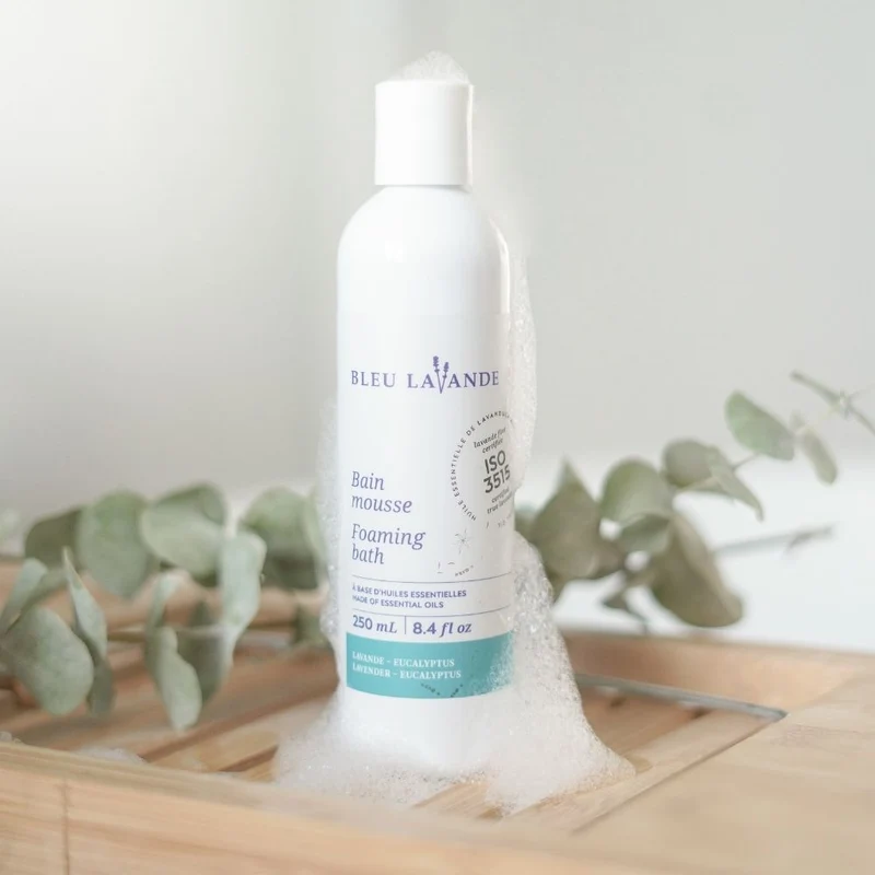 Bain mousse lavande-eucalyptus